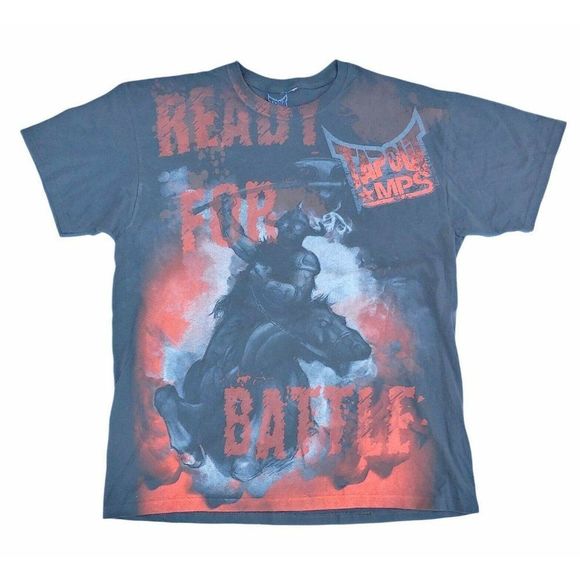MMA UFC TAPOUT READY for BATTLE Horsemen t-shirt XL - Picture 1 of 3